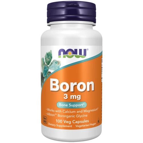 NOW - Boron 3 mg - 100 kapsułek